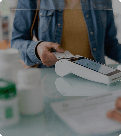 Contactless payment with credit card